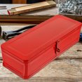 thumbnail image 4 of HEALEEP 1Set Tool Chest Box Thickened Iron Red for Home Use Portable Tool Organization, 4 of 8
