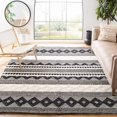 thumbnail image 1 of SAFAVIEH Natura Carly Tapis Géométrique Tressé, 1 of 7