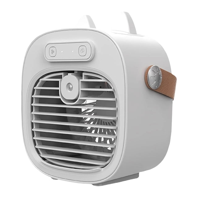 JZCHUNTOY Desktop Cooling Fan, Ultra Quiet Adjustable Speed Small Table Fan, 90 Degree Rotating Non Slip Base Desk Fan, Portable Personal Fan for Home Office Bedroom Dorm Study Room Use