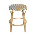 thumbnail image 3 of Butler Specialty Company Ballito 24 in. Seat Height Oval Rattan Counter Stool - Yellow and Brown, 3 of 8