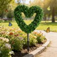 thumbnail image 4 of Heart Shaped Pruning Decorative Garden Stake Plastic Weather Resistant Stable Design Low Maintenance for Valentine'S Day Patio Wedding, 4 of 4