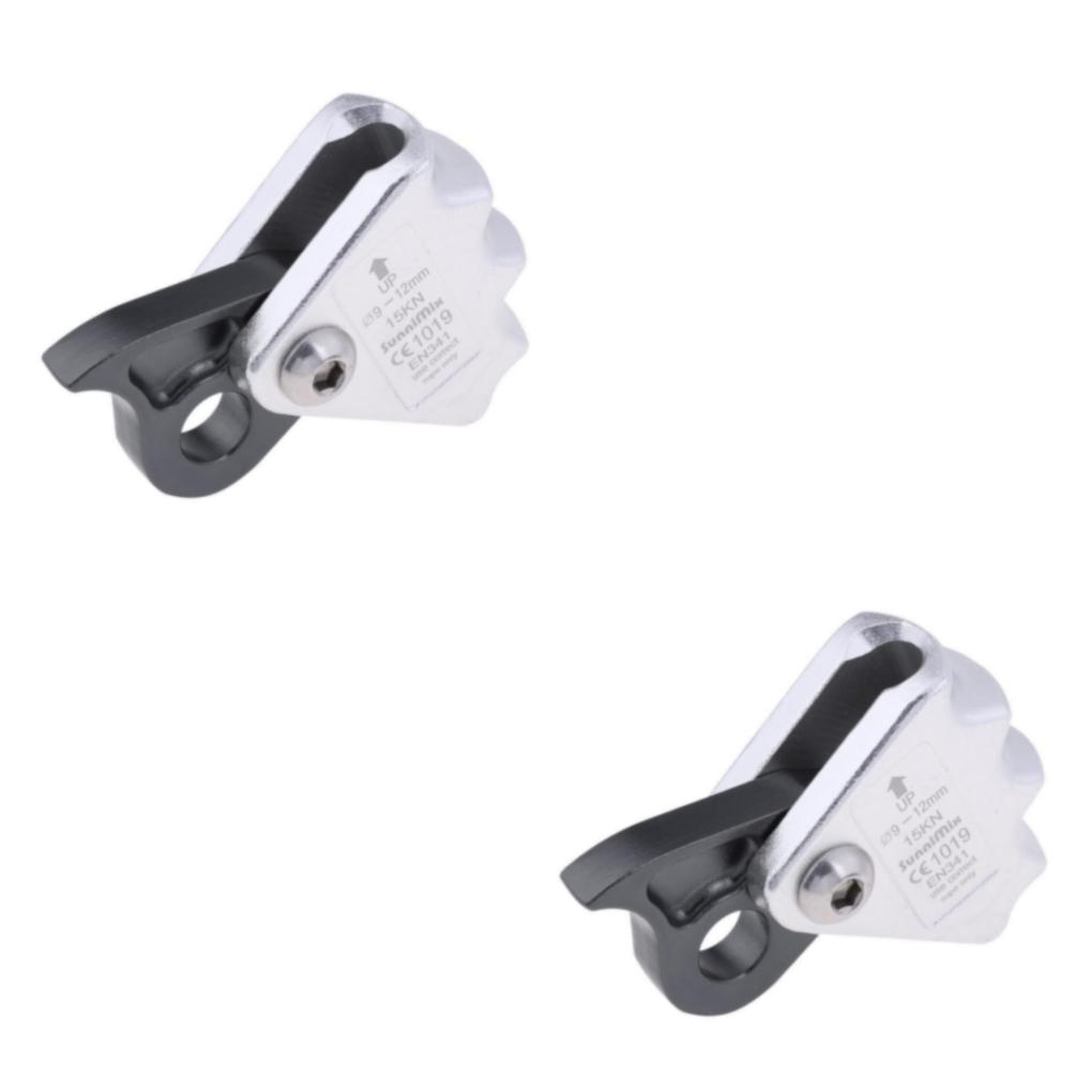 Shengyu Corde de Protection Durable Grise pour Escalade en Plein Air 9mm-12mm Style Arbre Rocher A 2Ensemble
