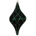 thumbnail image 1 of Vickerman MT198424D 8 Po Émeraude Candy Glitter Net Drop Ornement, 1 of 1