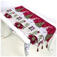 thumbnail image 4 of Mistaha Chemin de Table Brodé de Noël pour Décorations de Table de Salle à Manger de Fête de Noël, 4 of 8