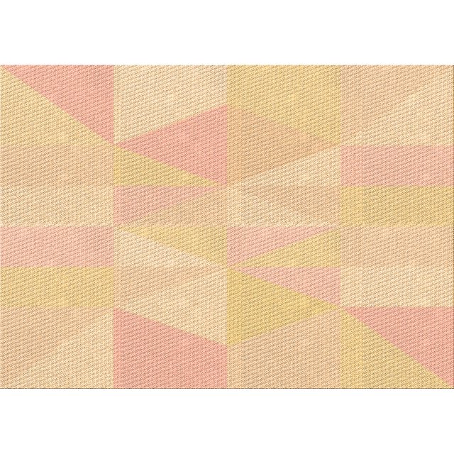 Ahgly Company Machine Washable Indoor Rectangle Transitional Orange Area Rugs, 8' x 12'