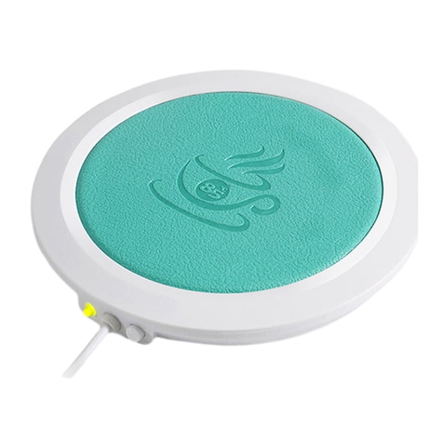Lksixu Constant Temperature Cup Pad Heating Cup Pad High Temperature Heater Smart Coffee Milk Heater Leather Warm Cup Pad Kitchen Gadgets