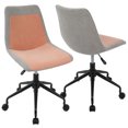 thumbnail image 1 of Chaise de travail ajustable sans bras industriele Orzo, noir, de LumiSource, 1 of 7