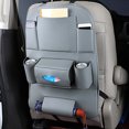 thumbnail image 1 of MORESEC Car Seat Back Organizer,Car Storage Bag Seat Hanging Rear Seat Storage Bag,Backseat Car Organizer,Travel Accessories Deals of the Day Clearance Prime, Gray, 1 of 7