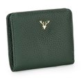 thumbnail image 1 of tredstone Portefeuille Court Mini pour Femmes Sac à Main en Cuir Porte-Cartes Mode Vert, 1 of 6