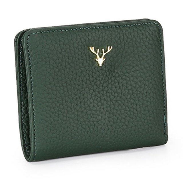 tredstone Portefeuille Court Mini pour Femmes Sac à Main en Cuir Porte-Cartes Mode Vert