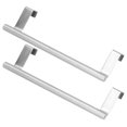 thumbnail image 4 of 2Pcs Hanging Towel Rack No Punch Bathroom Hanger Hand Towel Bar For Kitchen Towel Holder Bathroom, 4 of 8
