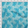 thumbnail image 4 of oneOone Polyester Spandex Turquoise Blue Fabric Tropical Sewing Craft Projects Fabric Prints By Yard 56 Inch Wide, 4 of 4