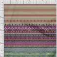 thumbnail image 1 of Soimoi Moss Georgette Fabric Geometric,Leaves & Floral Panel Print Fabric by The Yard 42 Inch Wide, 1 of 2