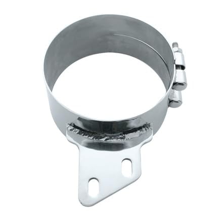 United Pacific 10283 Pince d'Échappement, 6 Pouces, Inox, Joint de Fesses, Support Incliné