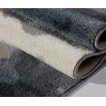 thumbnail image 4 of Ladole Rugs Toronto Sky Gray Micro Polyester Area Rug Carpet in Gray-Ivory (6'5" x 9'5" , 200cm x 290cm), 4 of 4