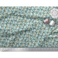 thumbnail image 3 of Soimoi polyester Crepe Fabric Diagonal Stripe,Cross Bones & Skull Printed Fabric 1 Yard 52 Inch Wide, 3 of 3
