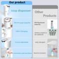 thumbnail image 4 of Automatic Soap Dispenser - 13.5 Oz Touchless Foam Soap Dispenser,Electric Motion Soap Dispenser for Bathroom Kitchen, 4 of 7