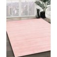 thumbnail image 2 of Ahgly Company Indoor Square Contemporary Light Red Pink Abstract Area Rugs, 10' Square, 2 of 6
