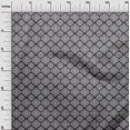 thumbnail image 3 of oneOone Cotton Cambric Gray Fabric Damask Sewing Craft Projects Fabric Prints By Yard 56 Inch Wide, 3 of 5
