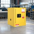thumbnail image 1 of Kojooin Armoire de Sécurité Inflammable avec Porte à Fermeture Automatique et Tablettes Ajustables, Rangement en Acier Résistant au Feu pour Usage Commercial, 1 of 9