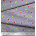 thumbnail image 2 of Soimoi Cotton Duck Fabric Straw & Juice Beverages Printed Fabric 1 Yard 56 Inch Wide, 2 of 3