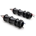 thumbnail image 2 of Krator Motorcycle Hand Grips 1 Inch Turn Signals Pair Compatible with Harley Davidson Road King Custom Classic, 2 of 5