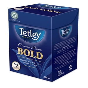 Tetley Thé orangé Pekoe Bold