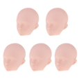 thumbnail image 3 of bedienty 5PCS Charming Skin Tone Doll Heads For 1/6 Dolls Practicing Makeup Head Male Sculpt Style A 1Set, 3 of 6