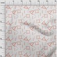 thumbnail image 2 of oneOone Silk Tabby Fabric Line Geometric Decor Fabric Printed BTY 42 Inch Wide, 2 of 4