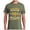F-Army Green, variant on 2025 Men T-Shirts, Men's Tops, Tees & Shirts Men's Cool and Thin Plain T Shirts for Men Breathable Hanging Dyed Gradient Designer T Shirts for Men