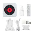 thumbnail image 1 of Lecteur CD Portable Haut-Parleur Compatible Bluetooth Rechargeable pour Voiture et Maison, Émetteur Bluetooth 5.0, 1 of 5