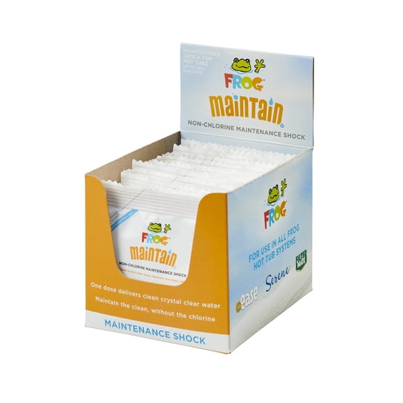 FROg MaintainA Non-chlorine Shock Treatment for Hot Tubs 12-Pack