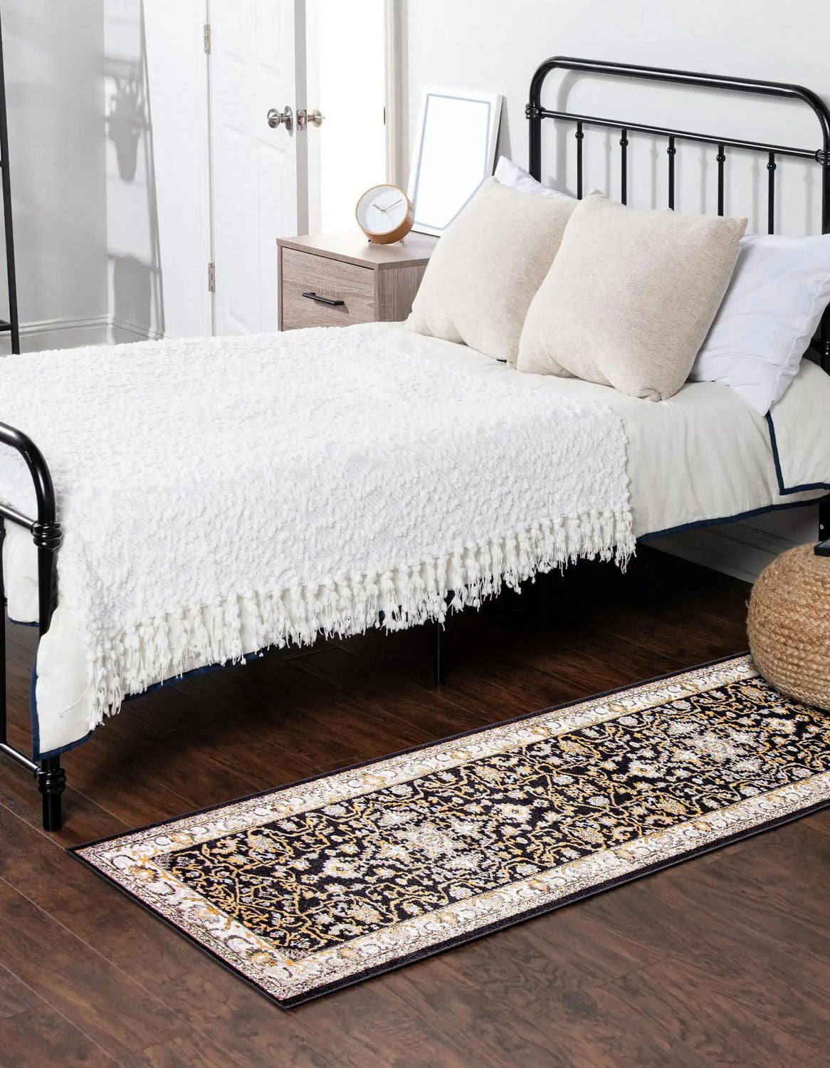 ECARPET Washable Oriental Area Rug & Runner for Kitchen, Bedside, Living Room, Bedroom