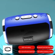 Bilqis Portable Wireless Bluetooth Speaker, Intelligent Bluetooth Speaker Bluetooth Small Speakerhigh Sound Quality High Volume Car Mounted Household Card Insertion Subwoofer