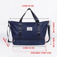 thumbnail image 2 of Dvkptbk Storage Foldable Shoe Compartment Travel Bag Short Distance Travel Storage Bag Hangable Luggage Bag Business Travel Bag Home Essentials, 2 of 4