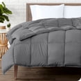 thumbnail image 1 of Bare Home Ultra-Soft Comforter Duvet Insert - Goose Down Alternative - Full, Gray, 1 of 7