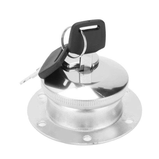 Tank Fuel Gas Cap, 6 Holes Generator Tank Fuel Gas Cover Anti Impact Stainless Steel Round Shape Resist Oxidation for Generator Set Replacement Part
