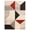 Rouge, variante sur Tapis d'Interieur ECARPET Géométrique, pour Chambre à Coucher et Salon Collection Harlow