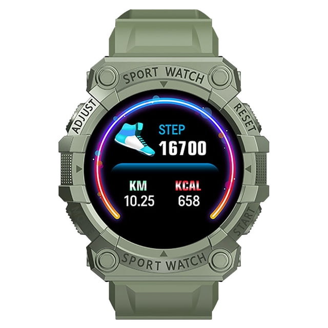 pitrice FD68S Smart Watch 150mAh Sleeping Pedometer Pressure Detector green 1Set