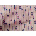 thumbnail image 4 of oneOone Cotton Poplin Fabric Stripe & Geometrical Shapes Geometric Print Fabric BTY 42 Inch Wide, 4 of 4