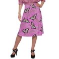 thumbnail image 1 of Moomaya Jupe Imprimée pour Femmes en Poly Spandex Tenue Décontractée Jupe d'Été pour Filles, 1 of 5