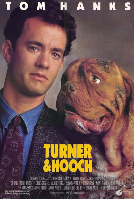 Turner and Hooch Movie Poster Print (27 x 40)