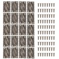 thumbnail image 2 of Jewelry Box Hinges, Retro Box Hinges Zinc Alloy 20 Set Easy Installation Corrosion Resistance  For Doors For Cabinets, 2 of 8