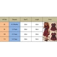 thumbnail image 2 of Robe à Manches Courtes de Noël Princesse pour Tout-Petits Enfants Bébés Filles Robe de Fête, 2 of 6
