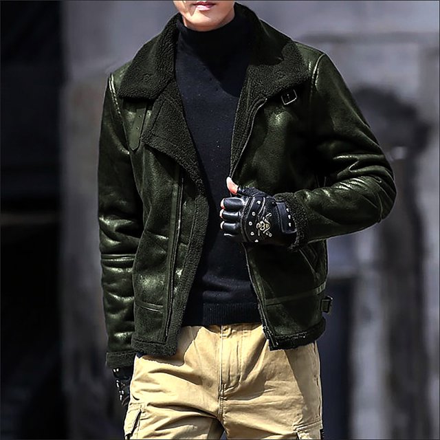 RKSTN Jackets for Men Single-breasted Jocket Zipper Plu Warm Cotton-padded Jacket Long Stand Collar Solid Color Fall and Winter Long Sleeve Jacket Coats