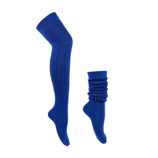 Women's Lengthening Thick Socks Colorful Over The Knee Pile Socks