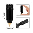 thumbnail image 2 of Power Supply Large Capacity Simple Operation Rotary Adapter Circuit Protection Tattoos Supplies Wireless Connector Alumium Alloy Red, 2 of 7