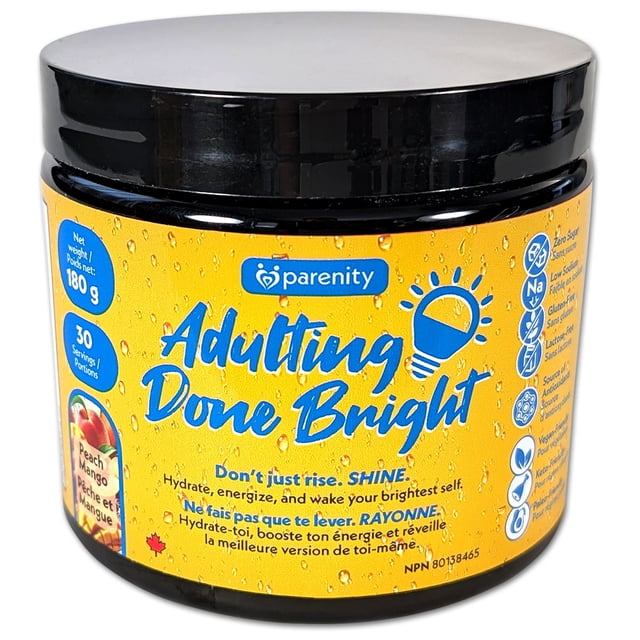 Adulting Done Bright – Ultimate Energy Drink Powder for Grown-Ups