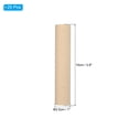thumbnail image 2 of Unique Bargains 1 x 4 Inch Dowel Rods Wood Sticks Unfinished Wooden Dowel Rods Round Dowels Sticks 25 Pcs, 2 of 6