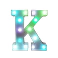 thumbnail image 1 of LiveSatisfy Clearance Colorful Light Up Letters, LED Letter Lights Marquee Letter Signs Battery Powered, Letter Lamp with Remote for Birthday Party Wedding Home Bar Christmas Decorations, 1 of 8